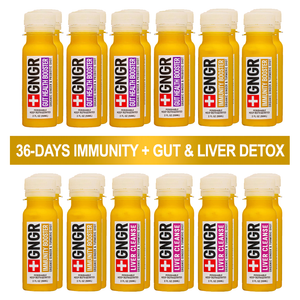 Immuity Booster + Liver Cleanse + Gut Health Booster 36 Shots