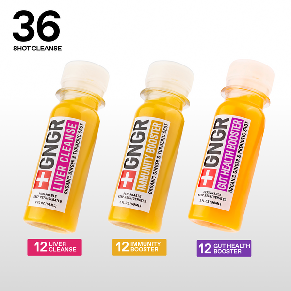 ダイエットドリンク GGSHOT GNGR LABS - Gut Support Cleanse - 36 Shots ダイエットドリンク GGSHOT GNGR LABS - Gut Support Cleanse - 36 Shots